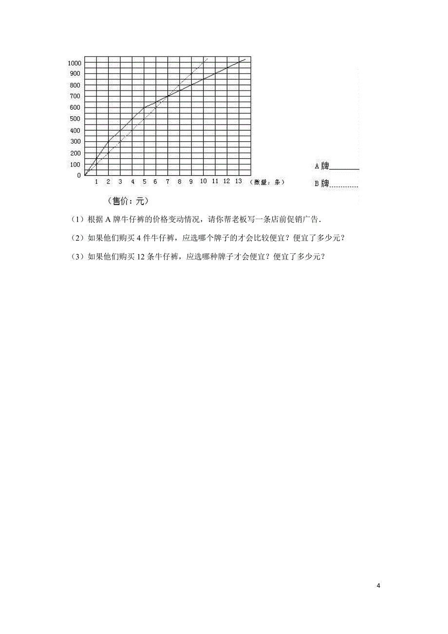 苏教版数学六年级下学期期中检测卷_第4页