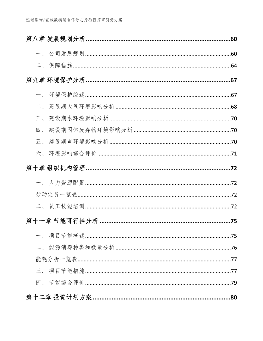 宣城数模混合信号芯片项目招商引资方案（模板范文）_第4页