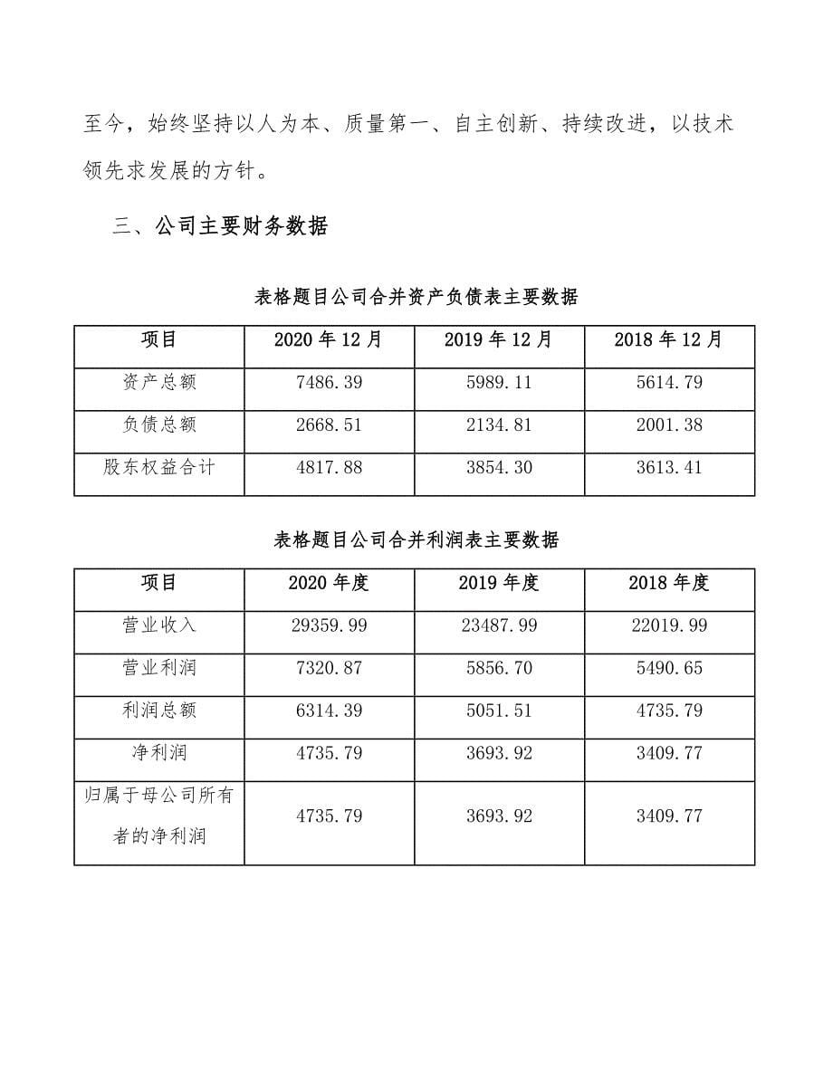 污水处理设备公司企业经营战略_范文_第5页