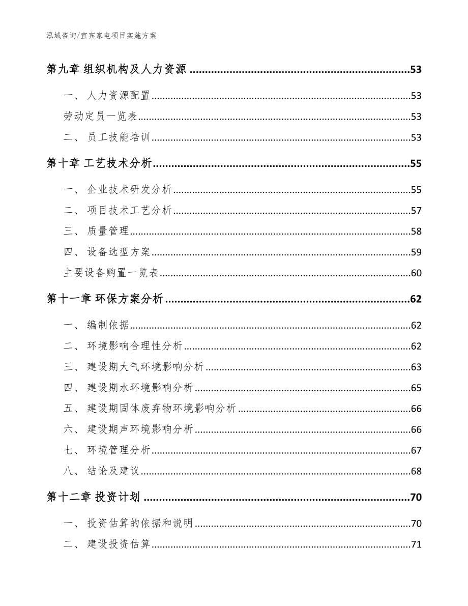 宜宾家电项目实施方案_第5页