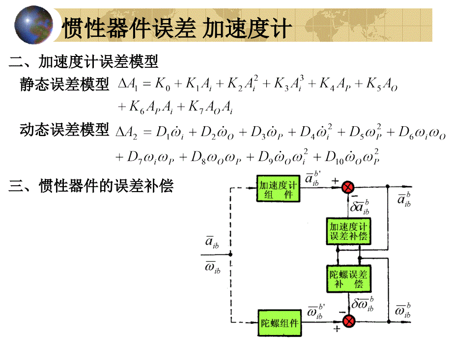 惯导原理捷联惯导基本算法与误差课件_第3页