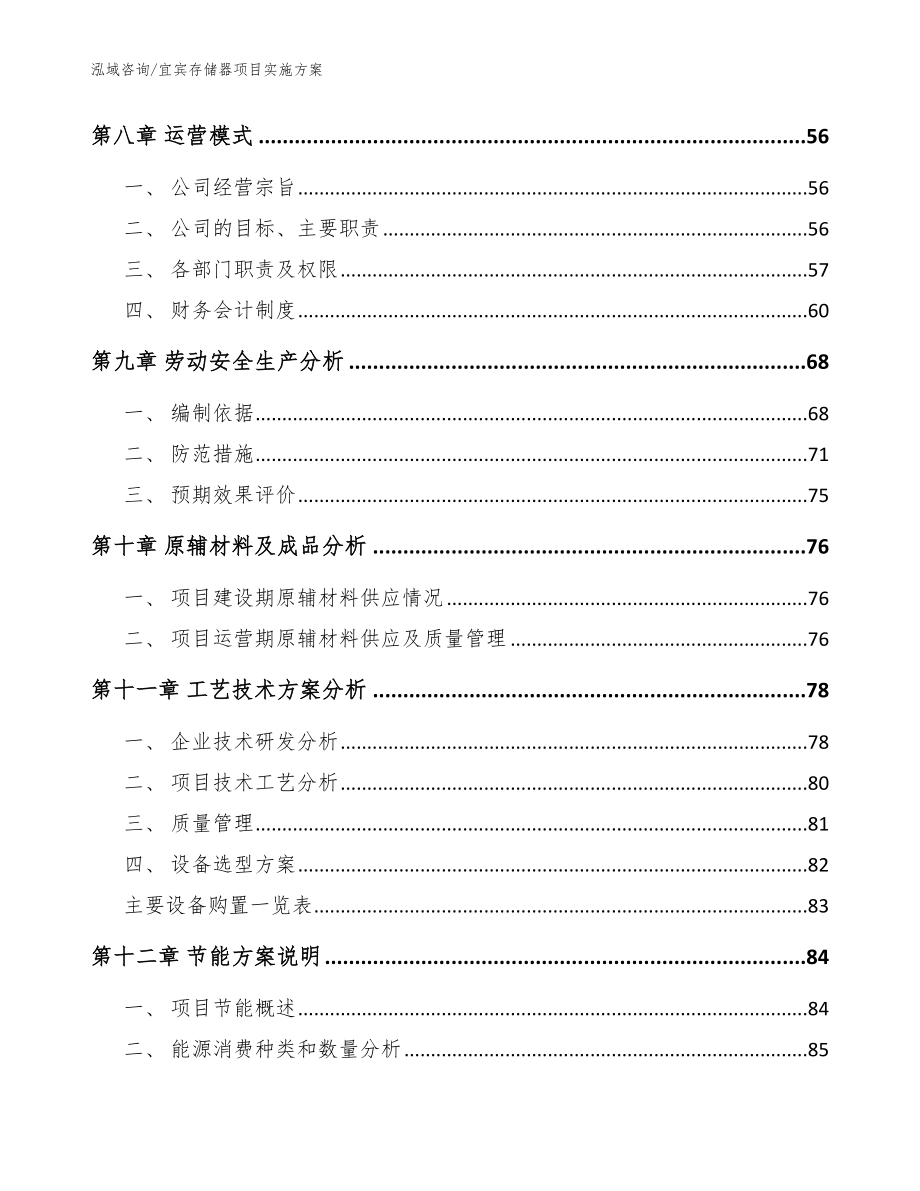 宜宾存储器项目实施方案_第4页