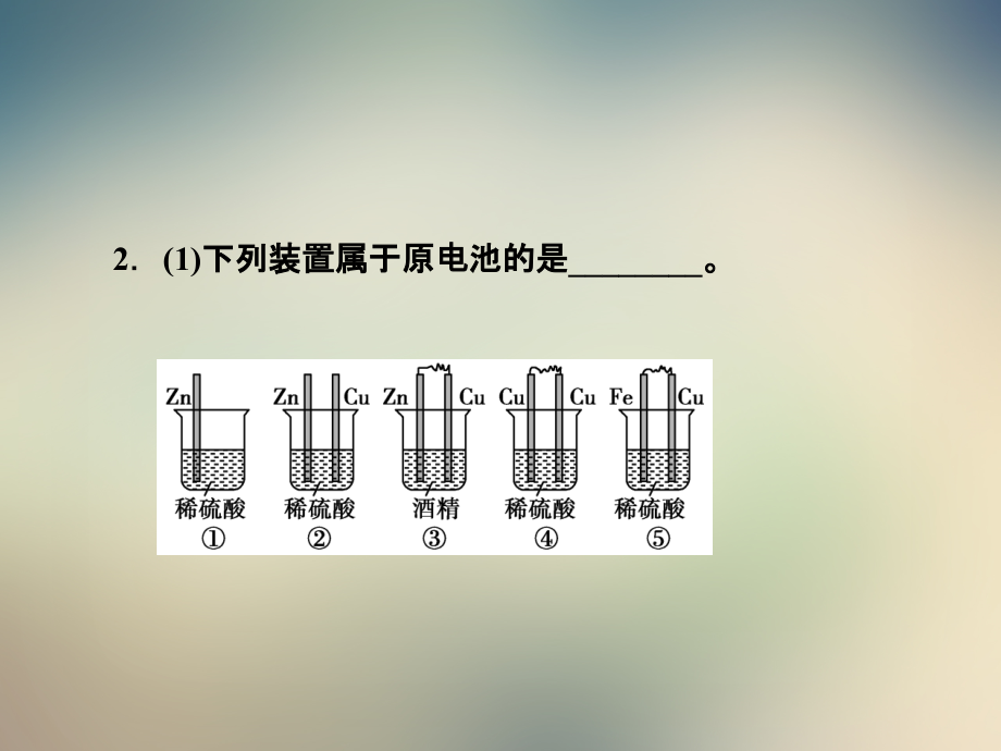 2021届一轮复习人教版原电池化学电源课件_第4页