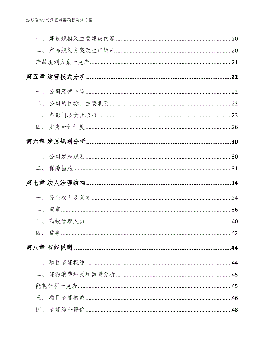 武汉煎烤器项目实施方案【模板范本】_第2页