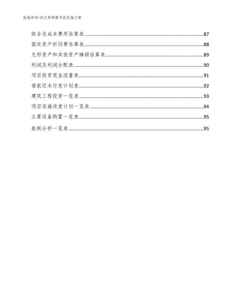 武汉煎烤器项目实施方案【模板范本】_第5页