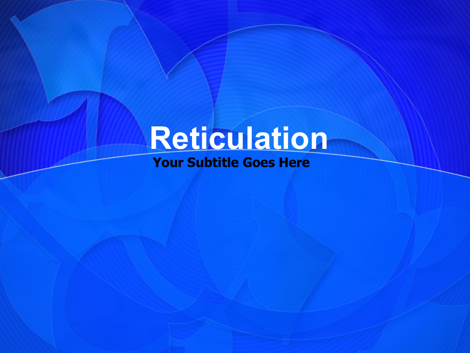 reticulation ppt模板_第1页