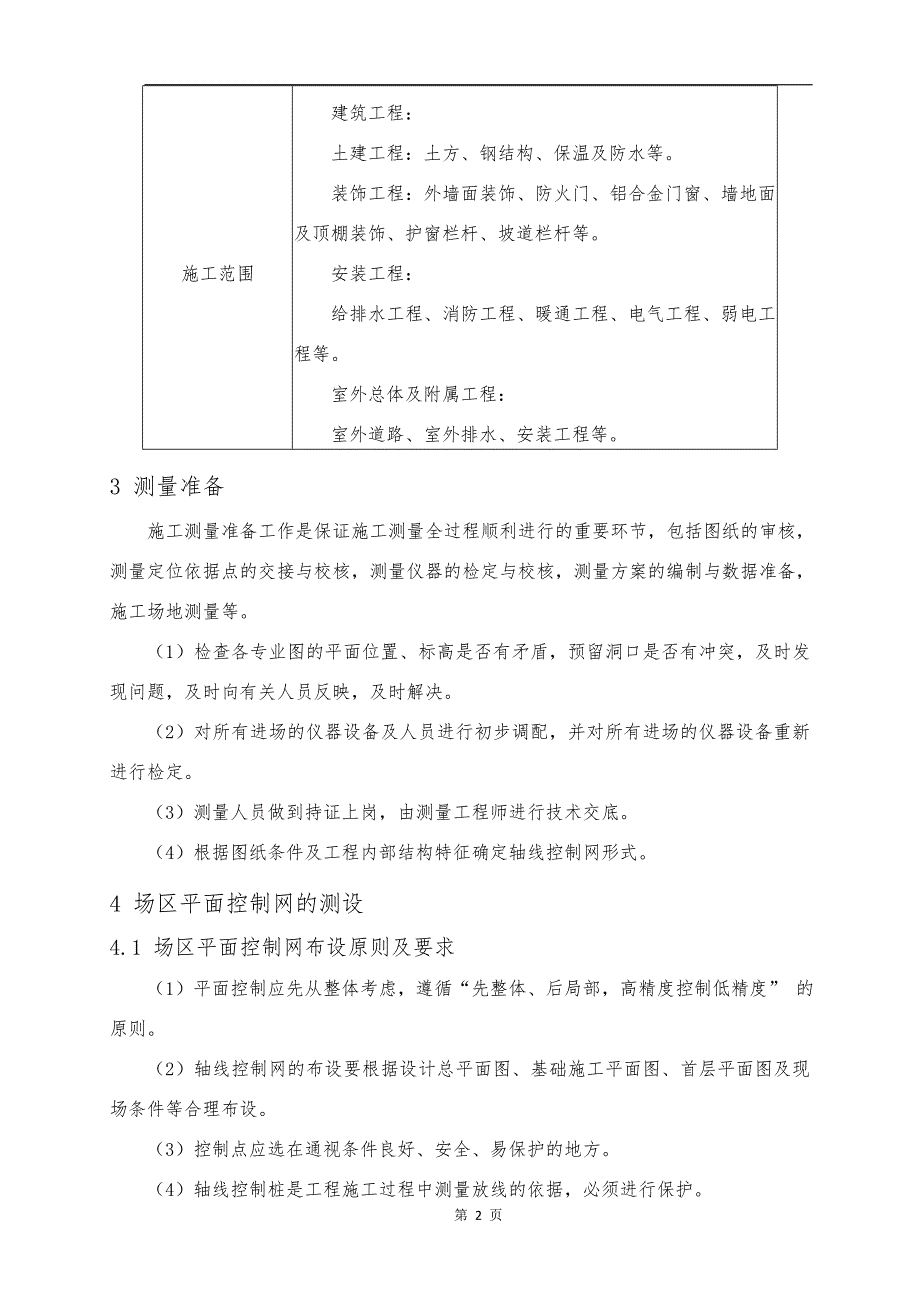 合肥市XX区京东方产业园测量工程施工_第4页