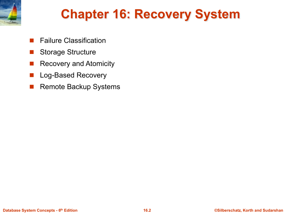 山东大学数据库系统英语课件16恢复系统_第2页