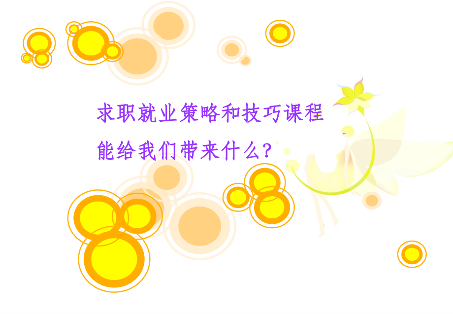 求职就业策略与技巧讲义(powerpoint 57页)_第4页