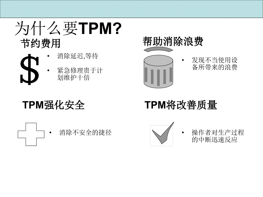 (QA-TPM)TPM的定义定义为提高开工率(UPTIME)、质_第4页