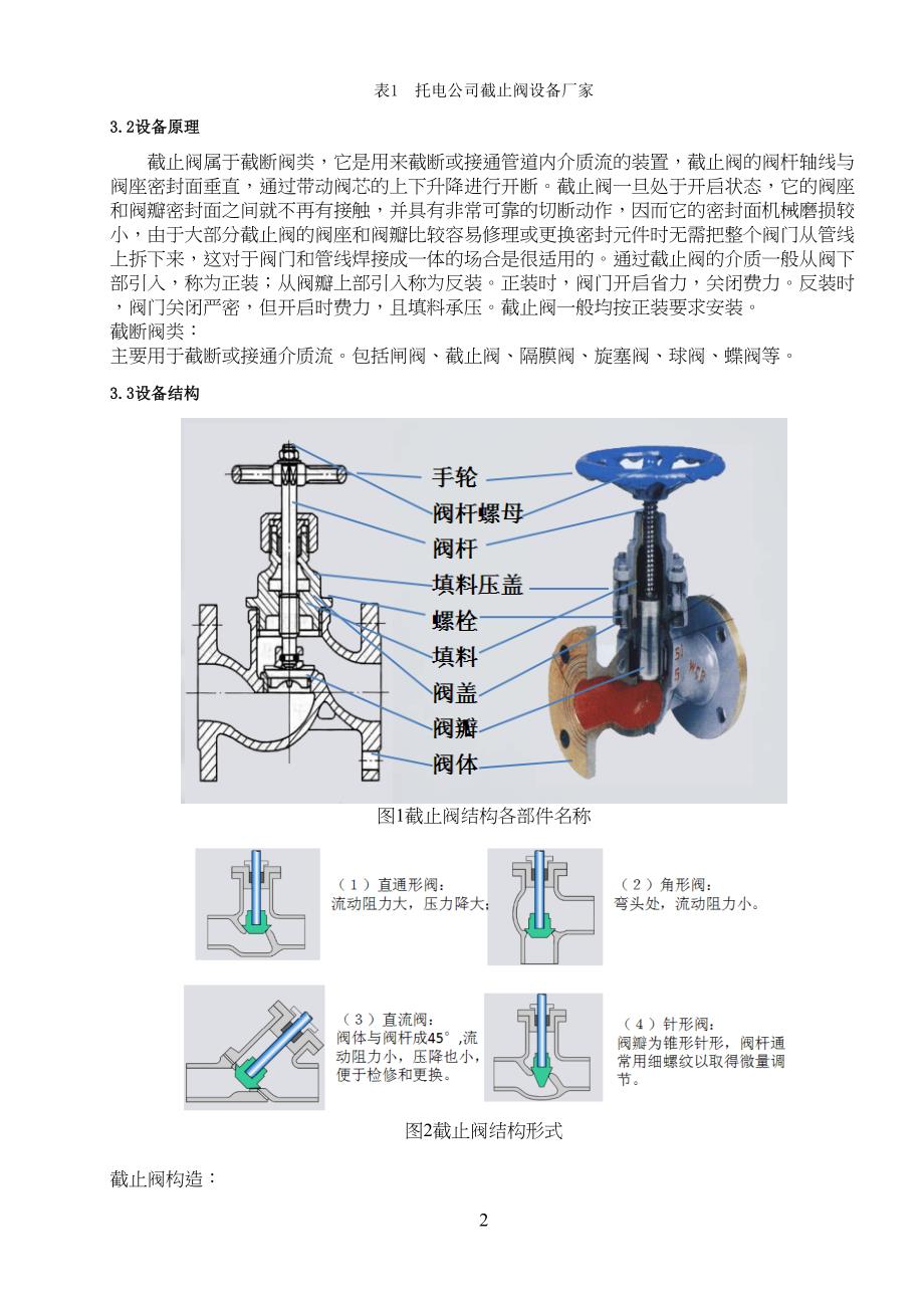 截止阀检修工艺技艺规程_第3页