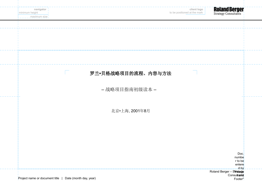 某公司战略项目的流程内容与方法(PDF 85页)_第1页