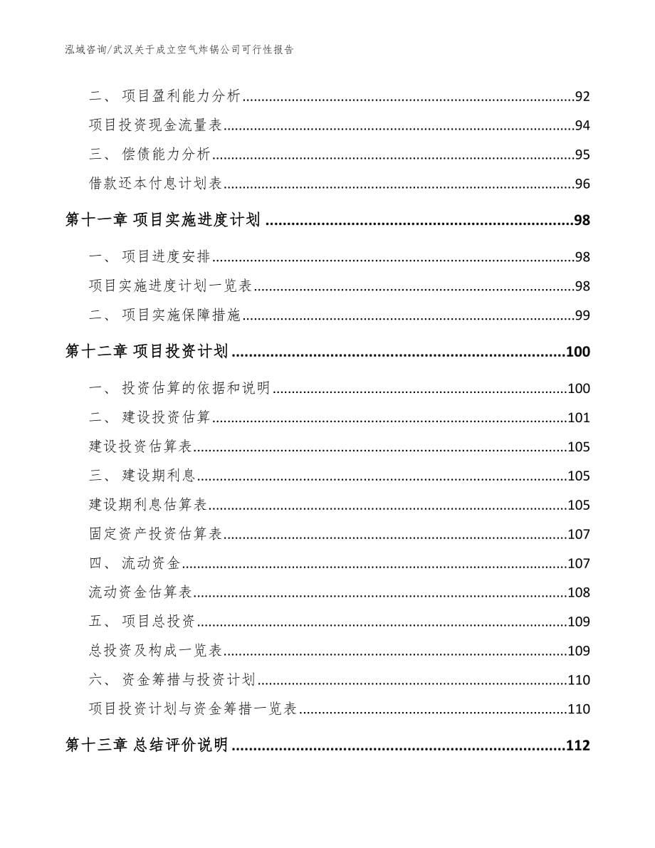 武汉关于成立空气炸锅公司可行性报告模板_第5页