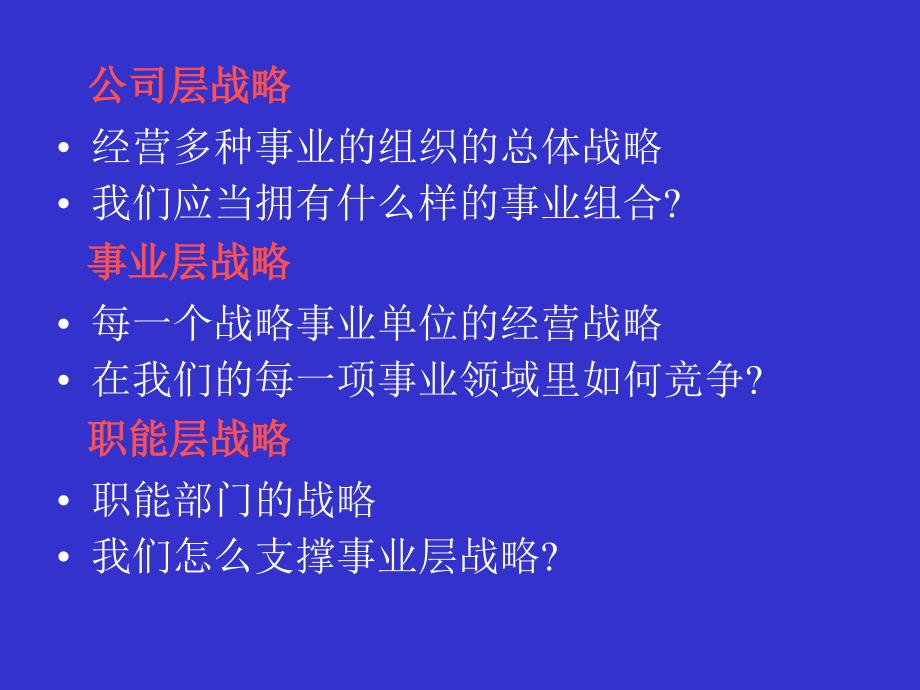 战略计划与作业计划(powerpoint 38页)_第4页