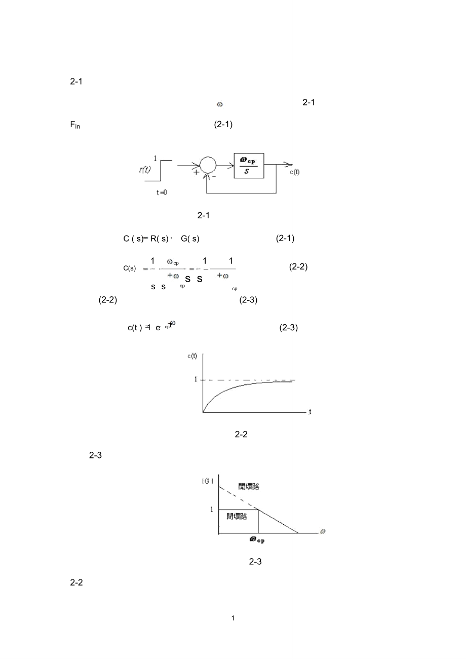 简易伺服系统性能_第1页