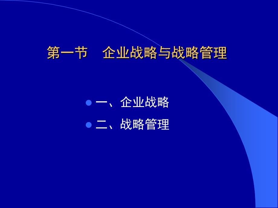 战略管理理论概览(powerpoint 104页)_第5页