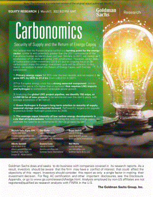 碳经济学：供应安全与能源资本支出回流（英文）-高盛