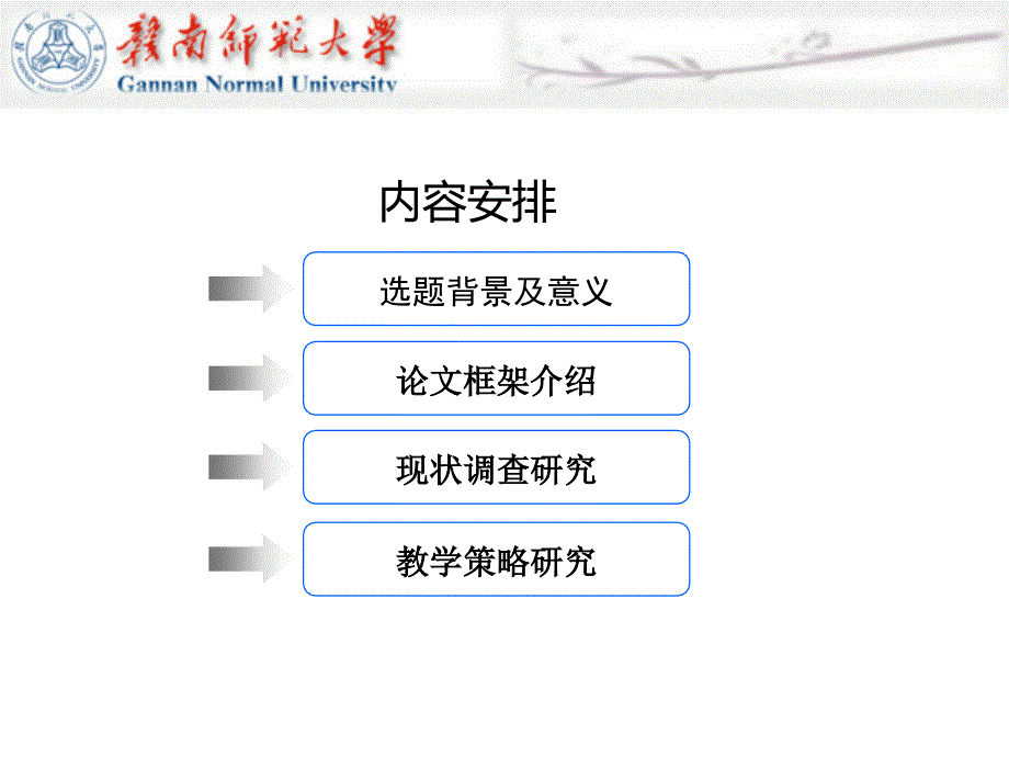 教育硕士毕业论文答辩课件_第2页