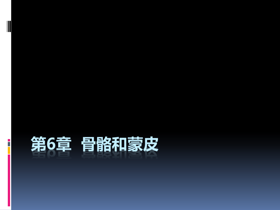 三维动画设计-PPT课件第6章骨骼和蒙皮 (2)_第1页