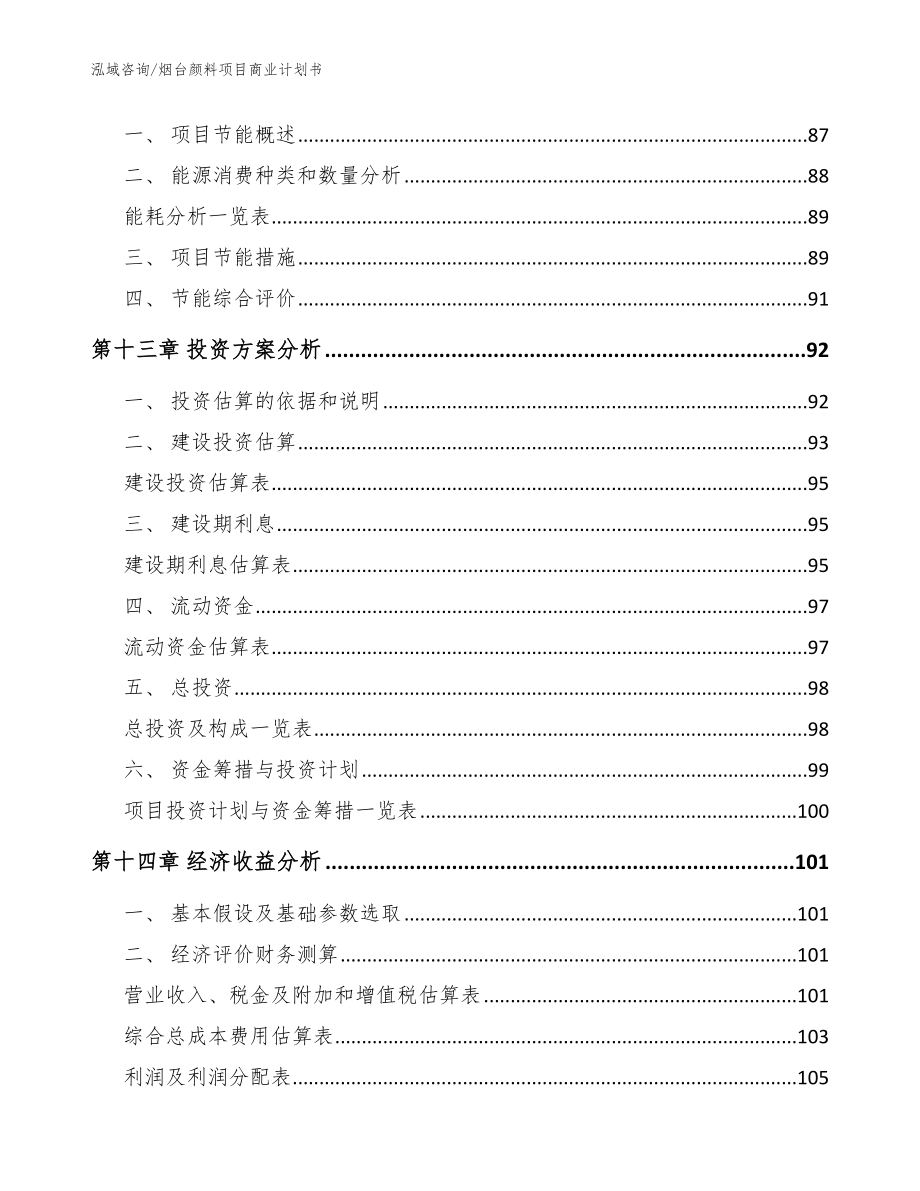 烟台颜料项目商业计划书（范文模板）_第4页