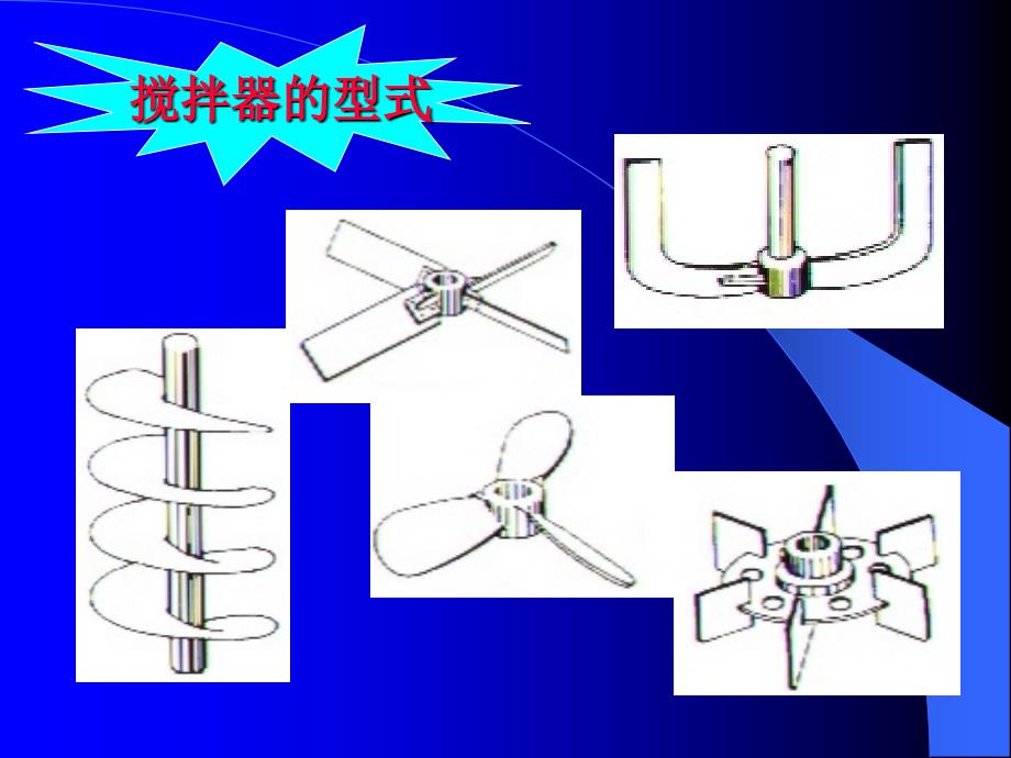 《搅拌桨型式》PPT课件_第1页