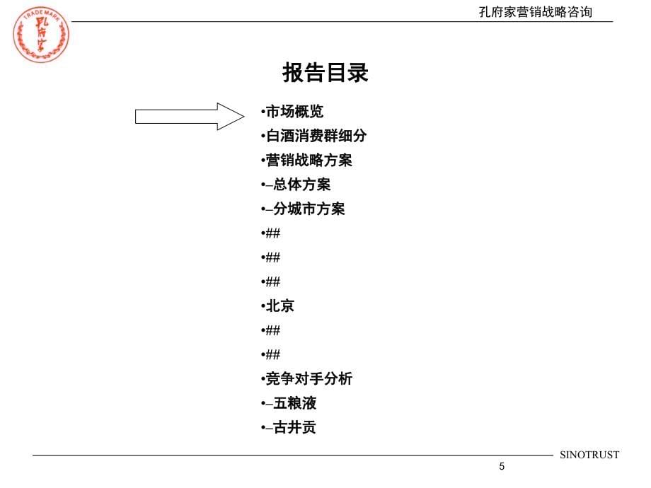 孔府家营销战略报告(二）（ppt180)_第5页