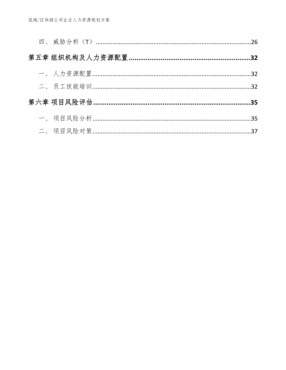 区块链公司企业人力资源规划（参考）_第3页