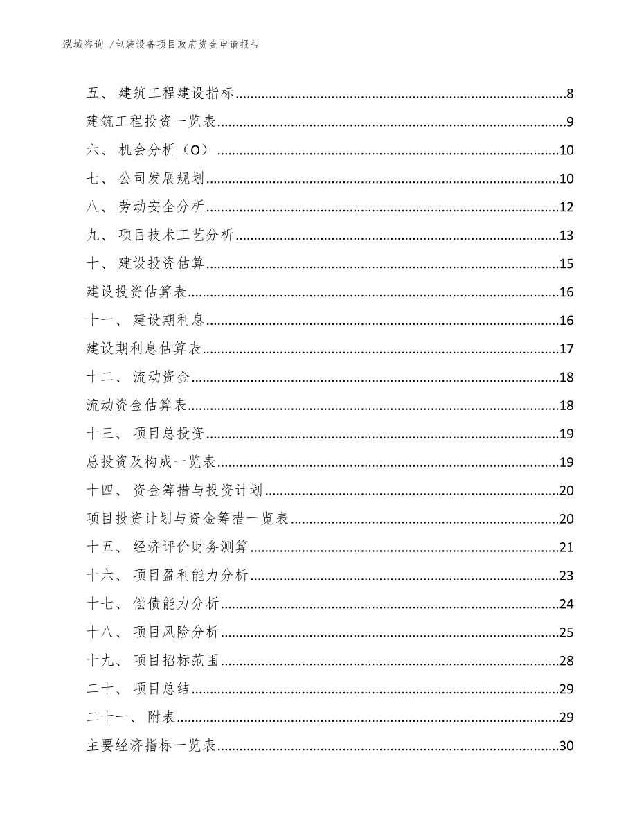 包装设备项目政府资金申请报告-（模板范文）_第2页