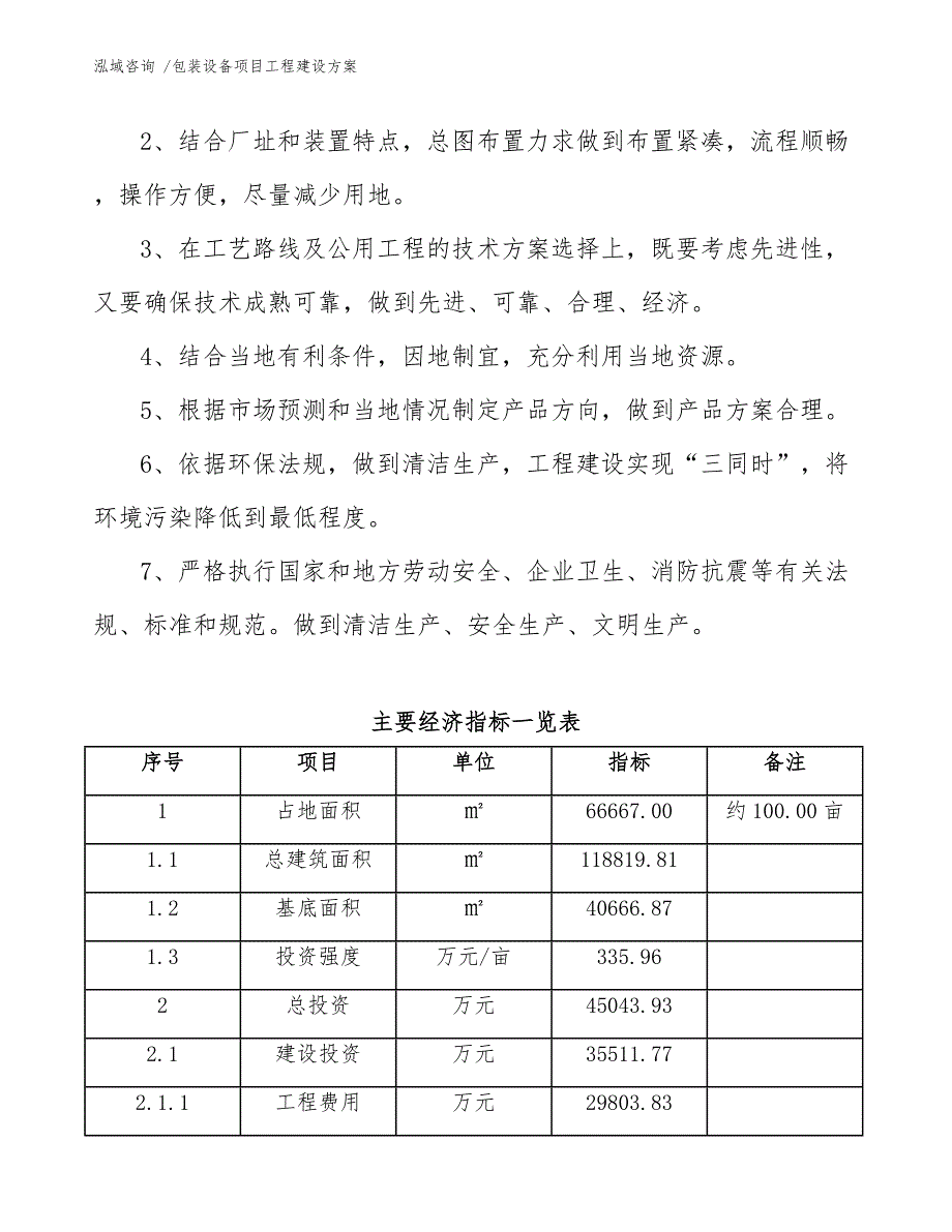 包装设备项目工程建设方案（模板范文）_第4页