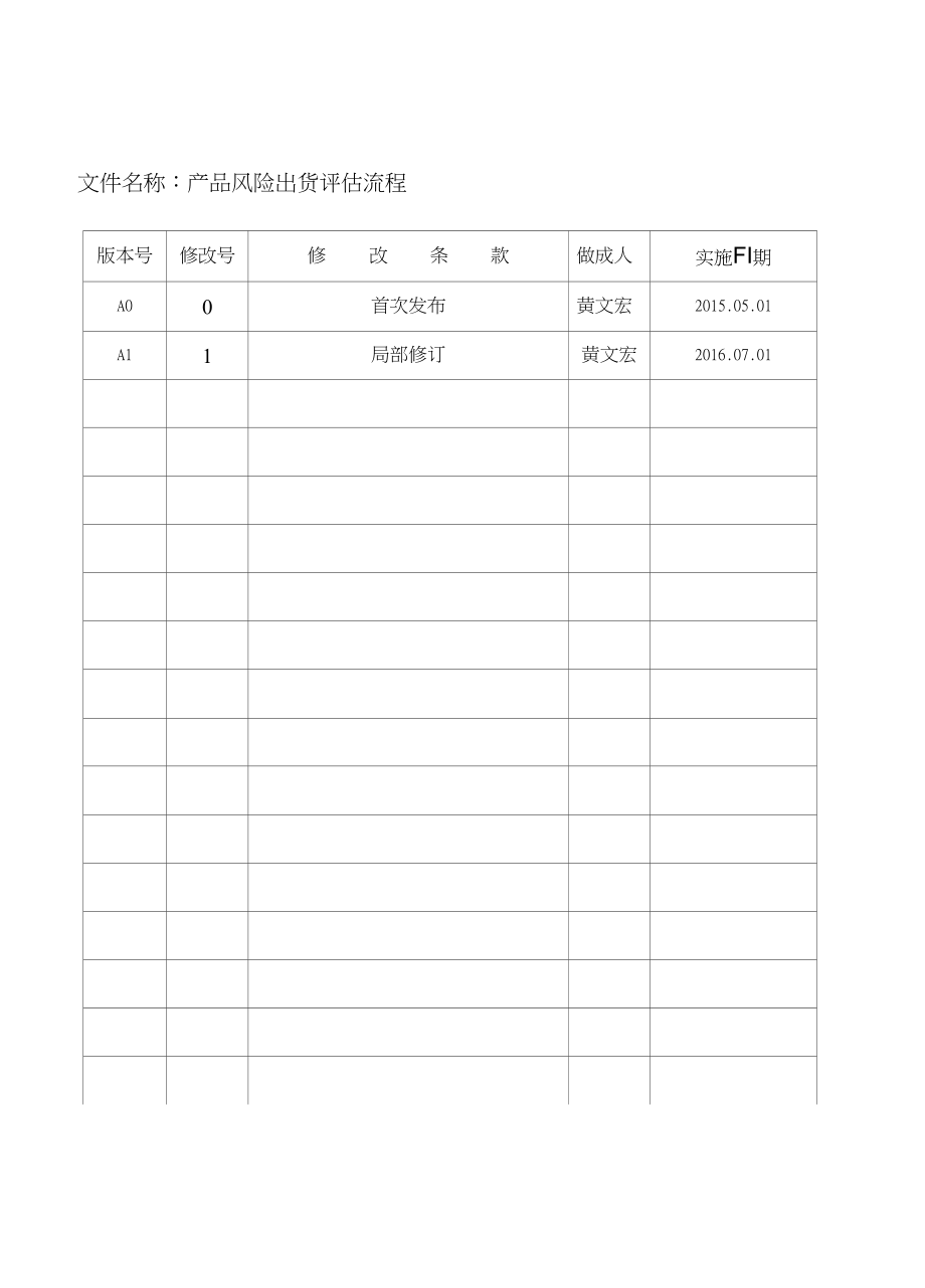 产品风险出货评估暂行流程(A1)文库_第3页