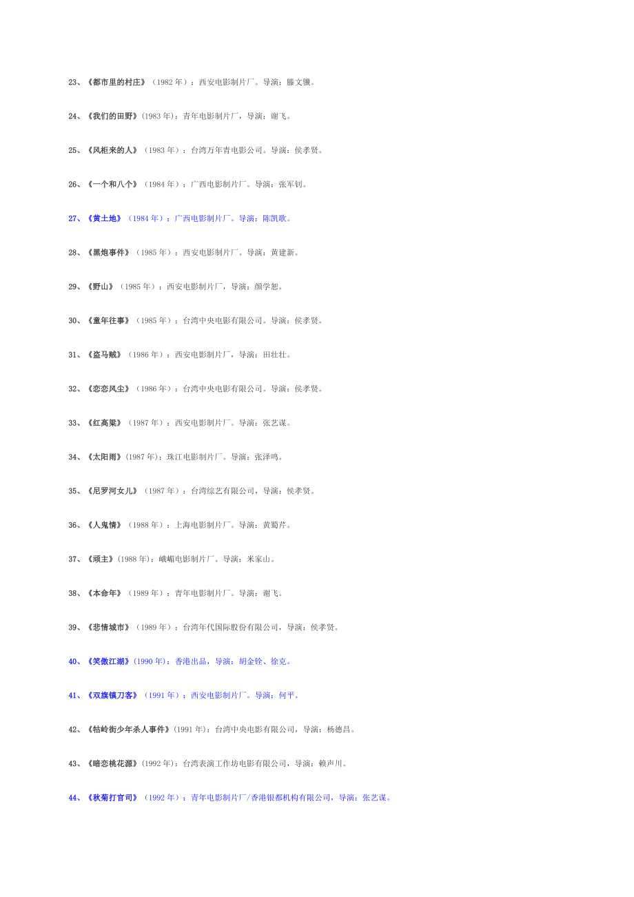 北京电影学院拉片名录(中国电影部_第2页