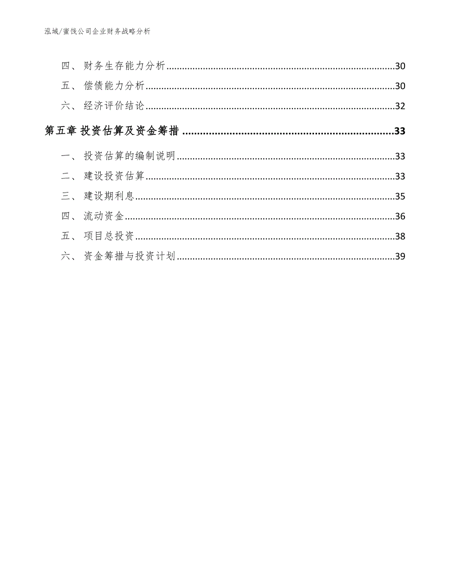 蜜饯公司企业财务战略分析_第2页