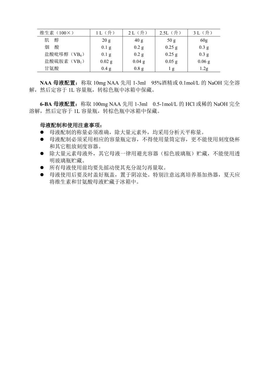 蓖麻愈伤组织继代培养实验教案_第5页