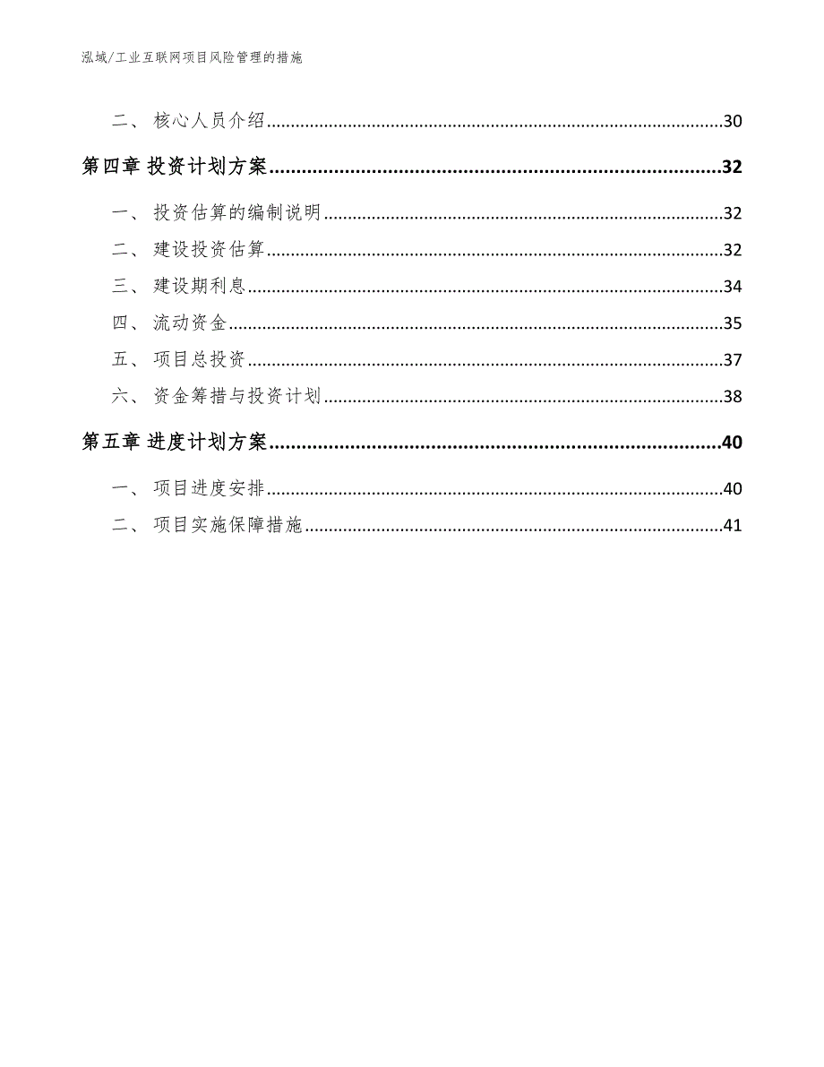 工业互联网项目风险管理的措施_范文_第2页