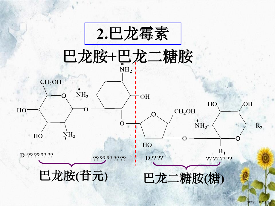 抗生素类药物的分析-讲课文档_第3页