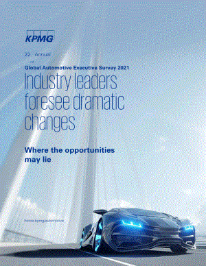 2021年全球汽车行业高管调查（英文）