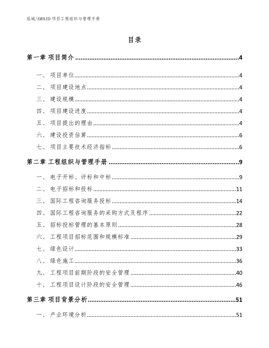 AMOLED项目工程组织与管理手册（范文）_第2页