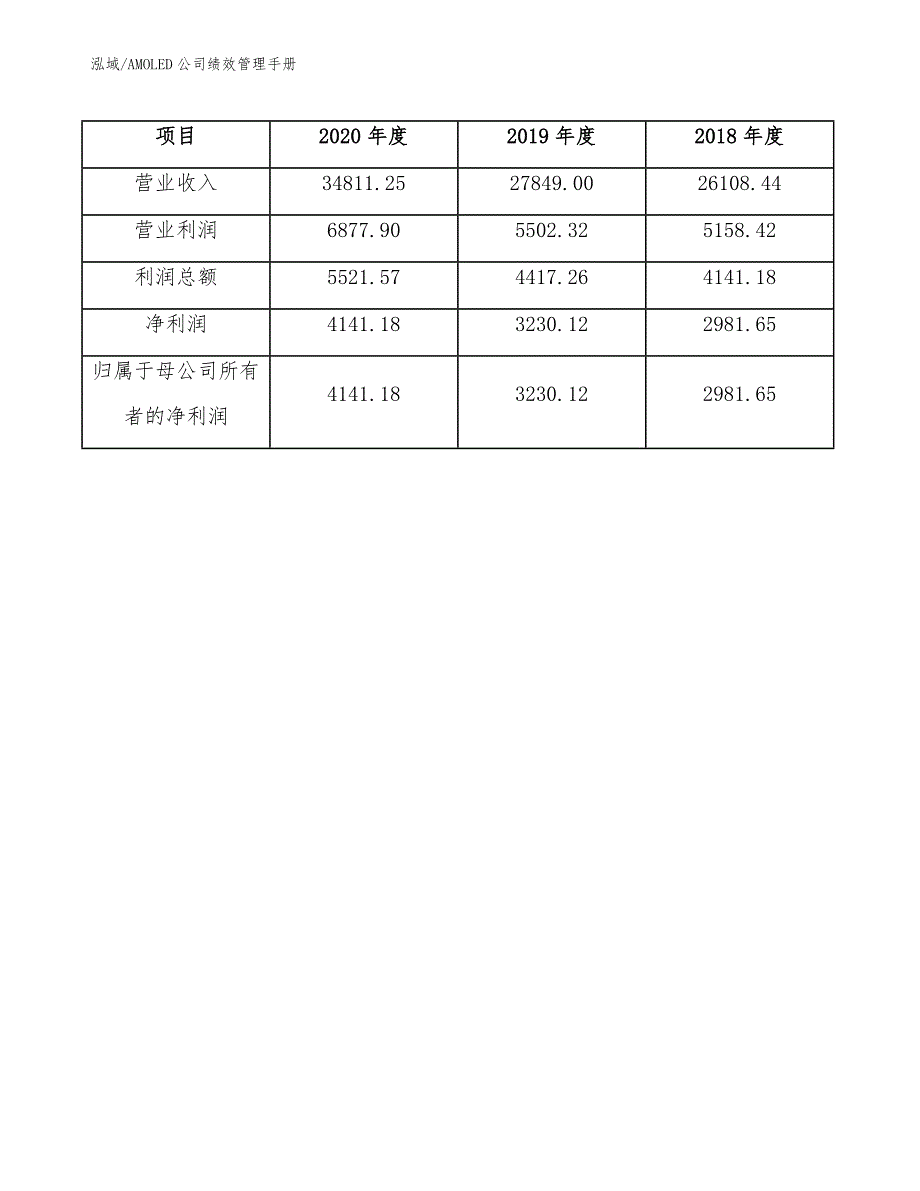 AMOLED公司绩效管理手册【参考】_第4页