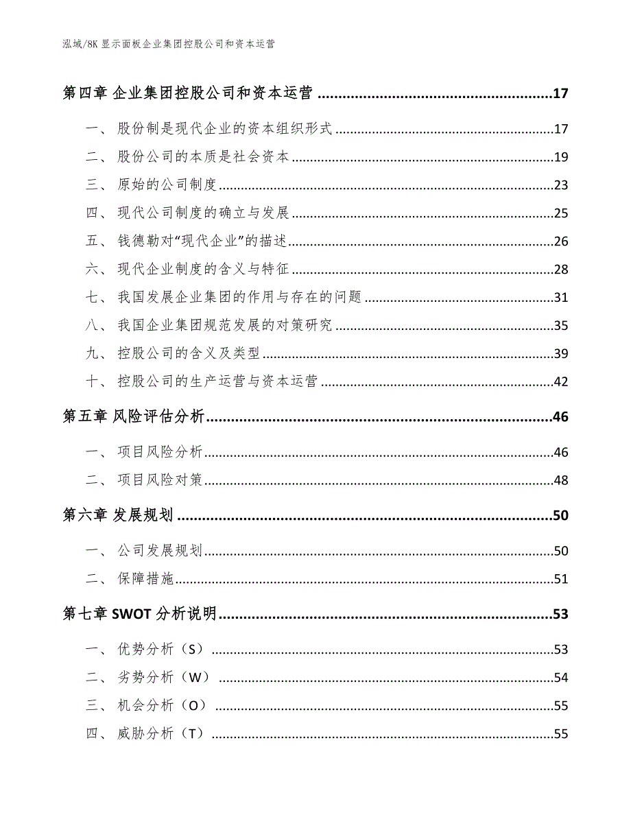 8K显示面板企业集团控股公司和资本运营（参考）_第2页