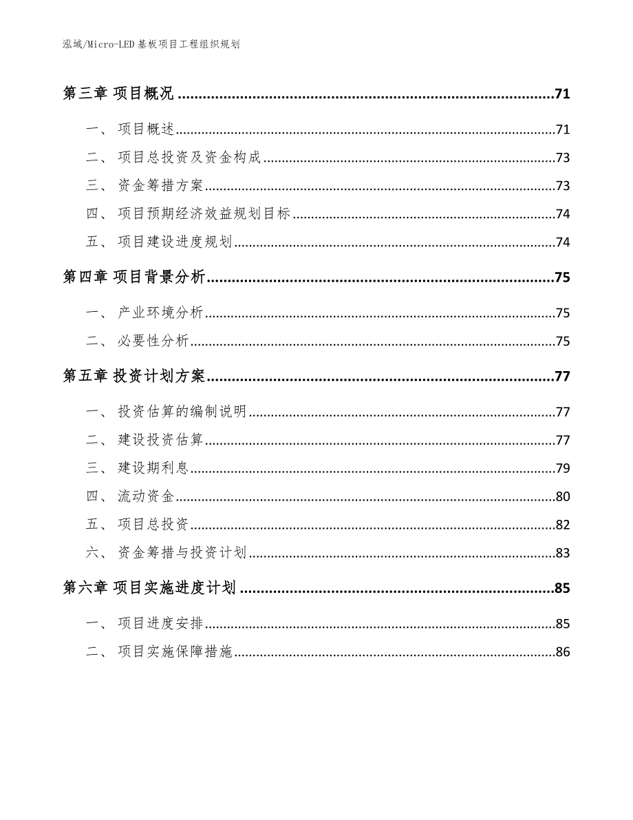 Micro-LED基板项目工程组织规划【参考】_第3页