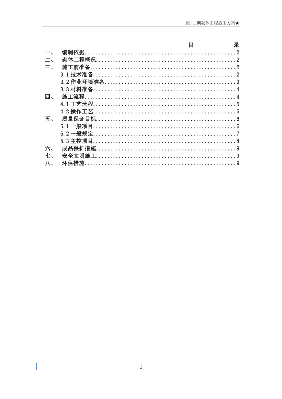 合肥市蜀山区安置房砌体工程施工_第1页