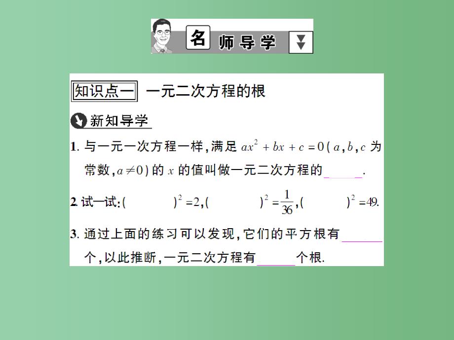 九年级数学上册-2.1-一元二次方程的根及近似解(第2课时)课件-(新版)北师大版_第2页