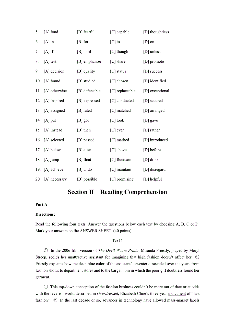 考研英语（一）2013年真题_第2页