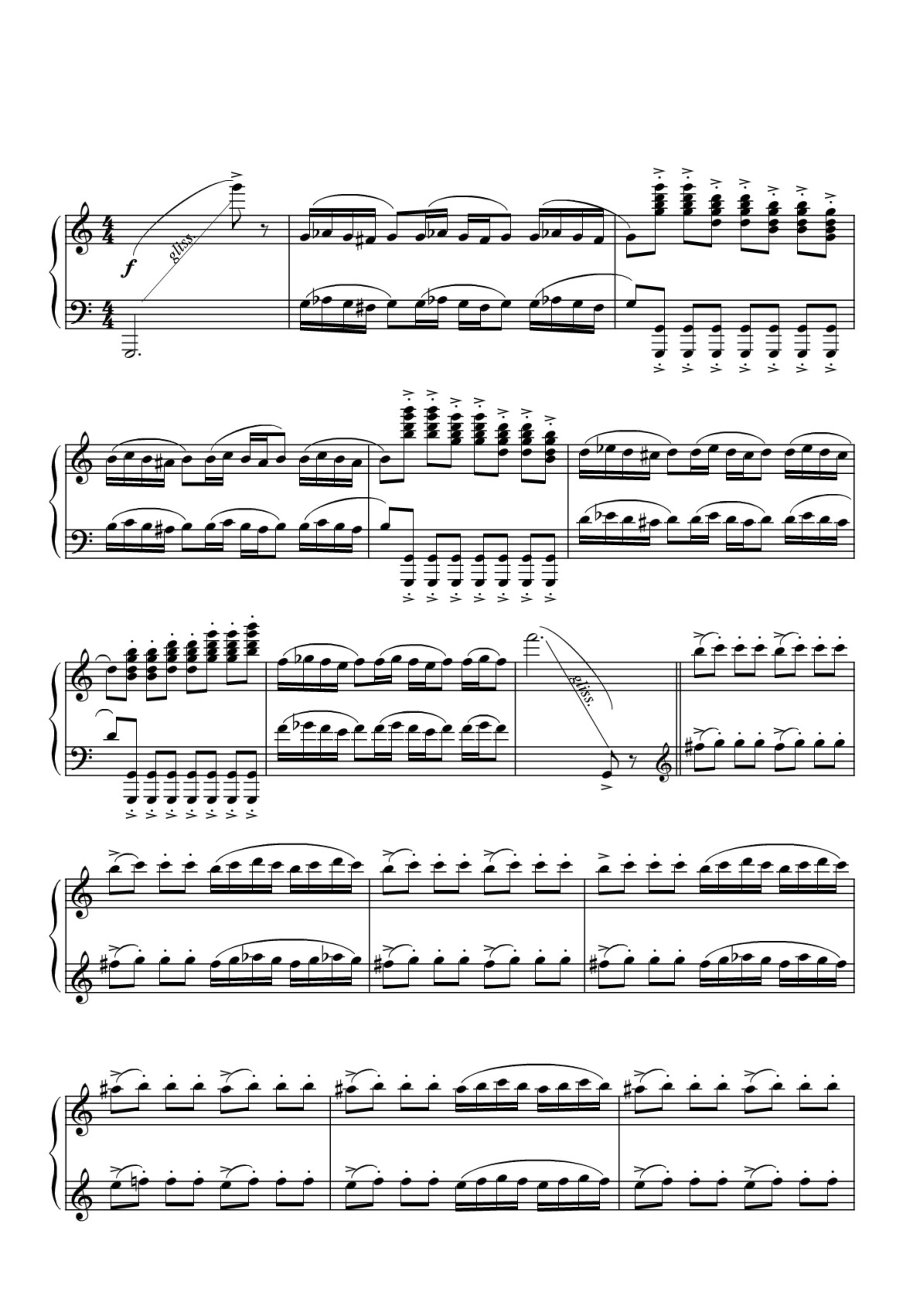 蜂鸟-钢琴谱 原版 正谱 五线谱 钢琴谱 声乐考级谱_第1页
