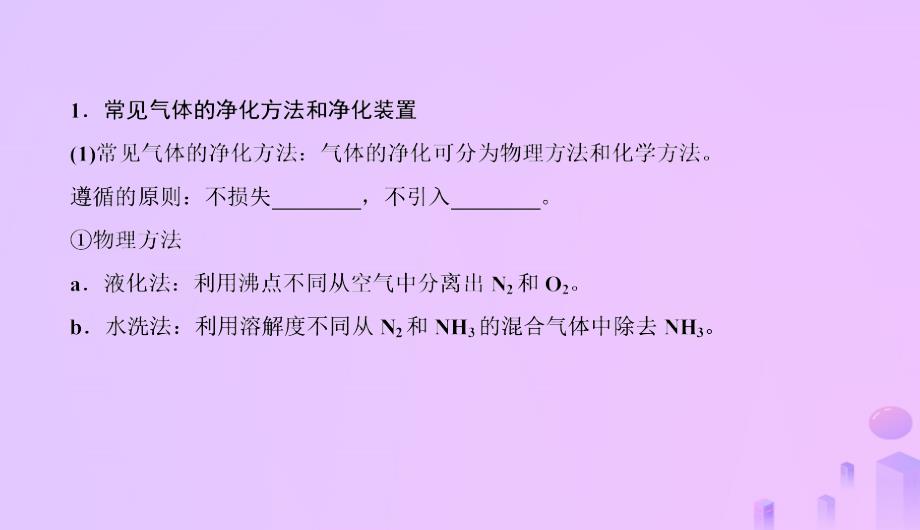 2019高考化学总复习10化学实验基础（34）常见气体的制备（2）优质课件新人教版_第3页