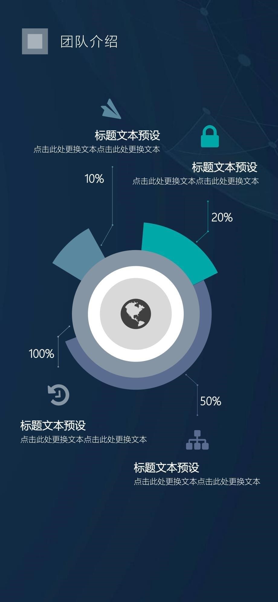 商务计划书竖版ppt模板 (10)_第5页