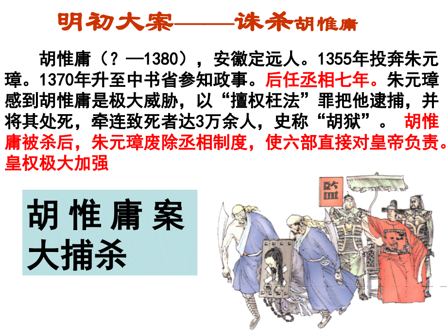 人民版高一历史必修一专题一古代中国的政治制度第4课专制时代晚期的-政治形态课件-(共79页)_第4页