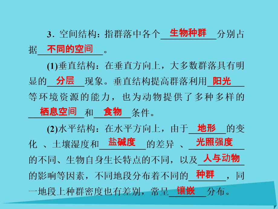 2017届高考高考生物一轮复习第四章种群和群落（第三十八课时）第3、4节群落的结构、群落的演替实验-土壤中小动物类群丰富度的研究课件新人教版必修3_第4页