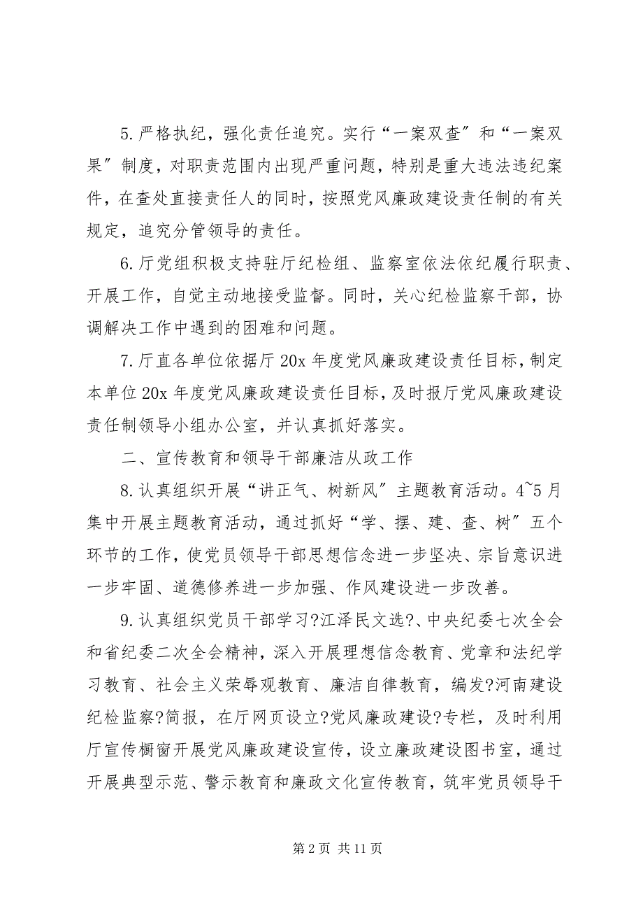 2022年建设厅度党风廉政建设报告_第2页