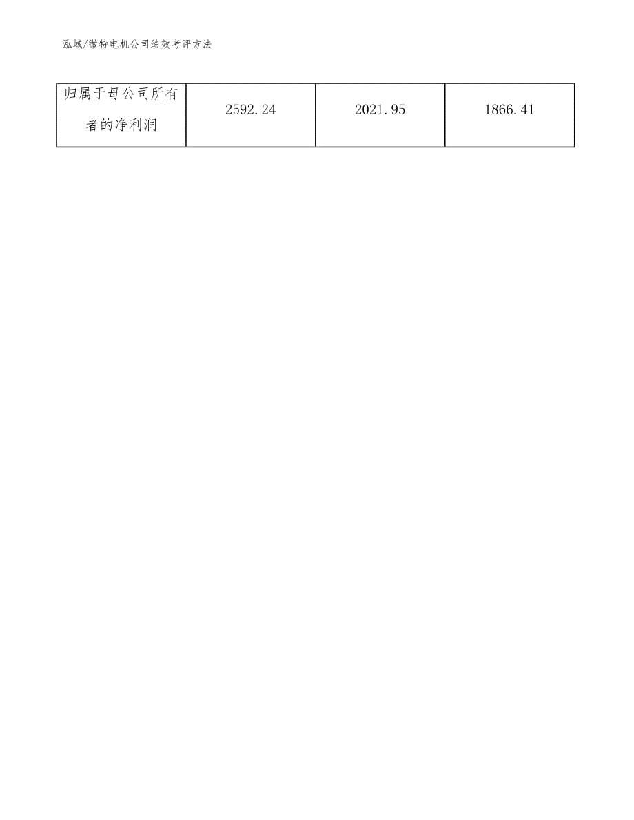 微特电机公司绩效考评方法_参考_第5页